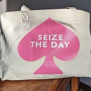 Kate Spade cute & handy canvas tote